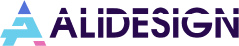 alidesign dark logo